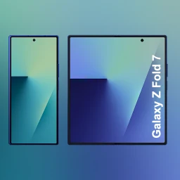 Symbol von Galaxy Z Fold 7 Wallpaper 4K